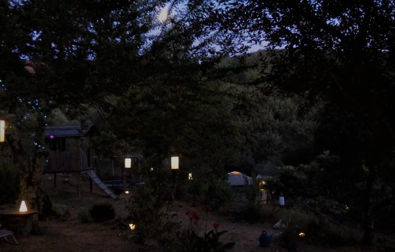 Green Man Yurt Penela Exterior foto